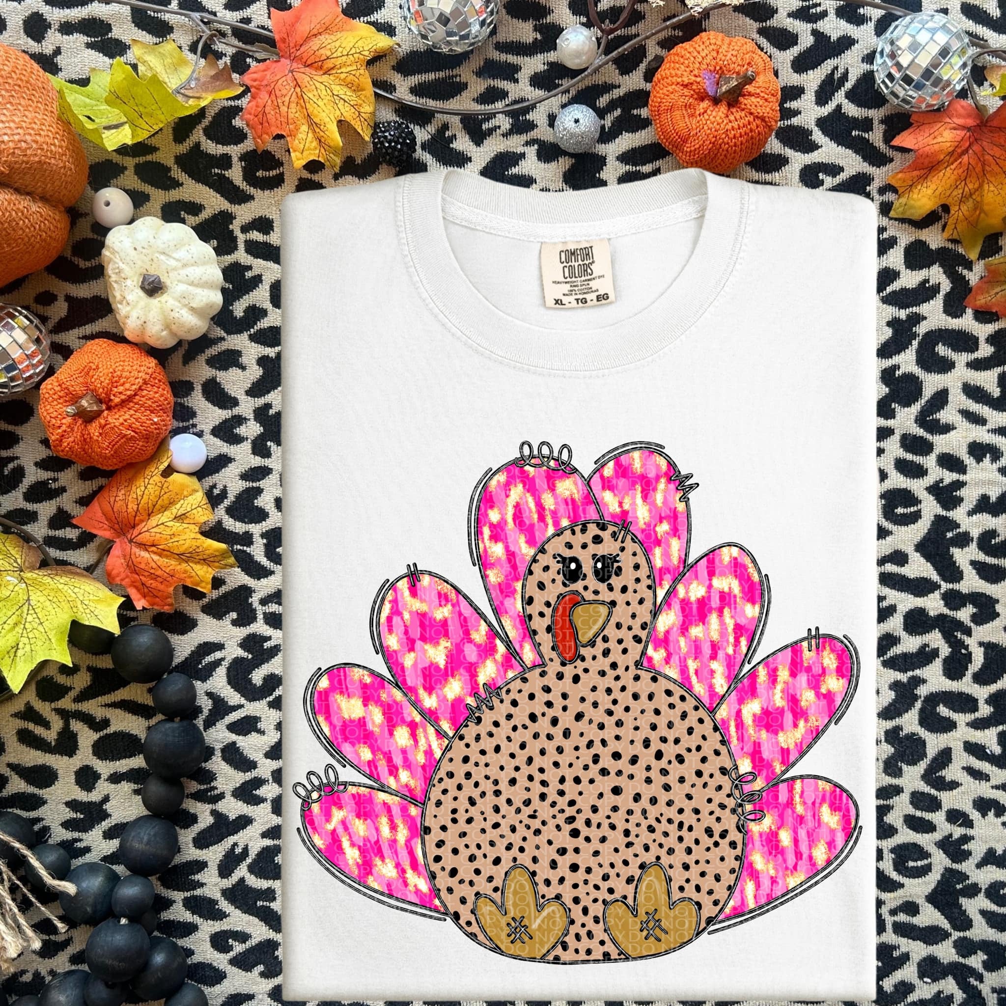 Pink Turky Pink Turkey - Completed Apparel – Turtle Dane Co