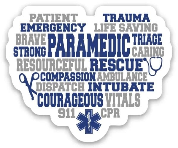 Customs By KC  All Products Paramedic - Magnet