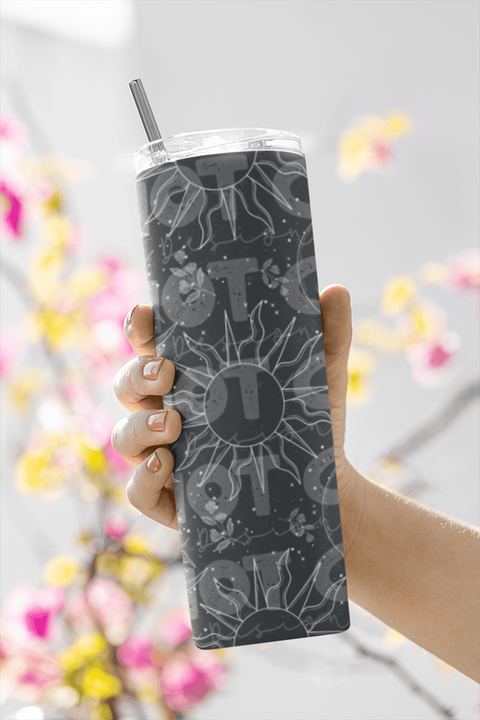 Customs By KC Tumbler Tribal Sun Tumbler